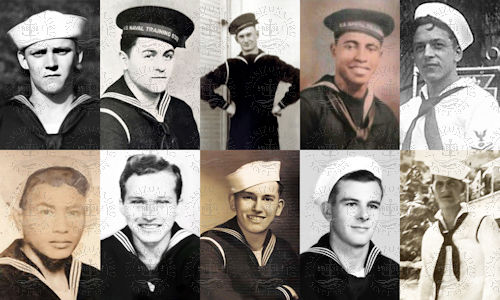 USS West Virginia Casualty Profiles